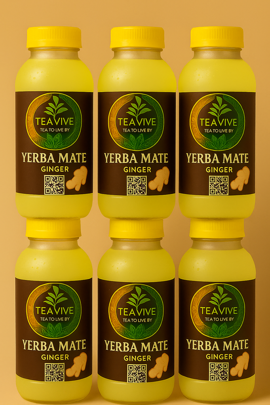 6 pack - 12 oz bottles of Ginger Lemon