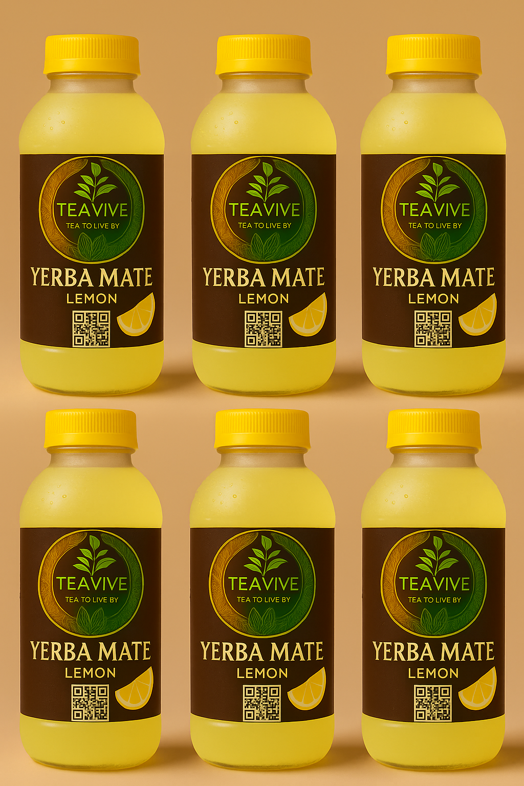 6 pack - 12 oz bottles of Lemon Honey